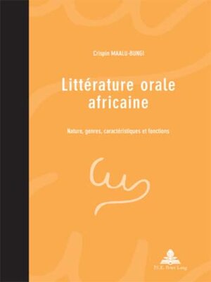 cover image of Littérature orale africaine